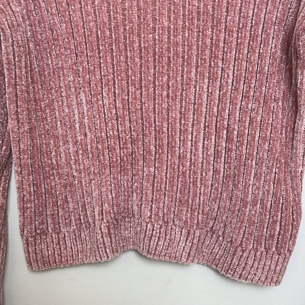 Hippie Rose Cowl Neck Sweater Pink Size S - Picture 4 of 6